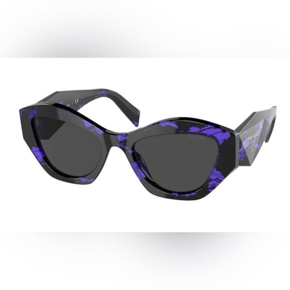 PRADA CAT EYE TORTOISE SUNGLASSES - Picture 1 of 14